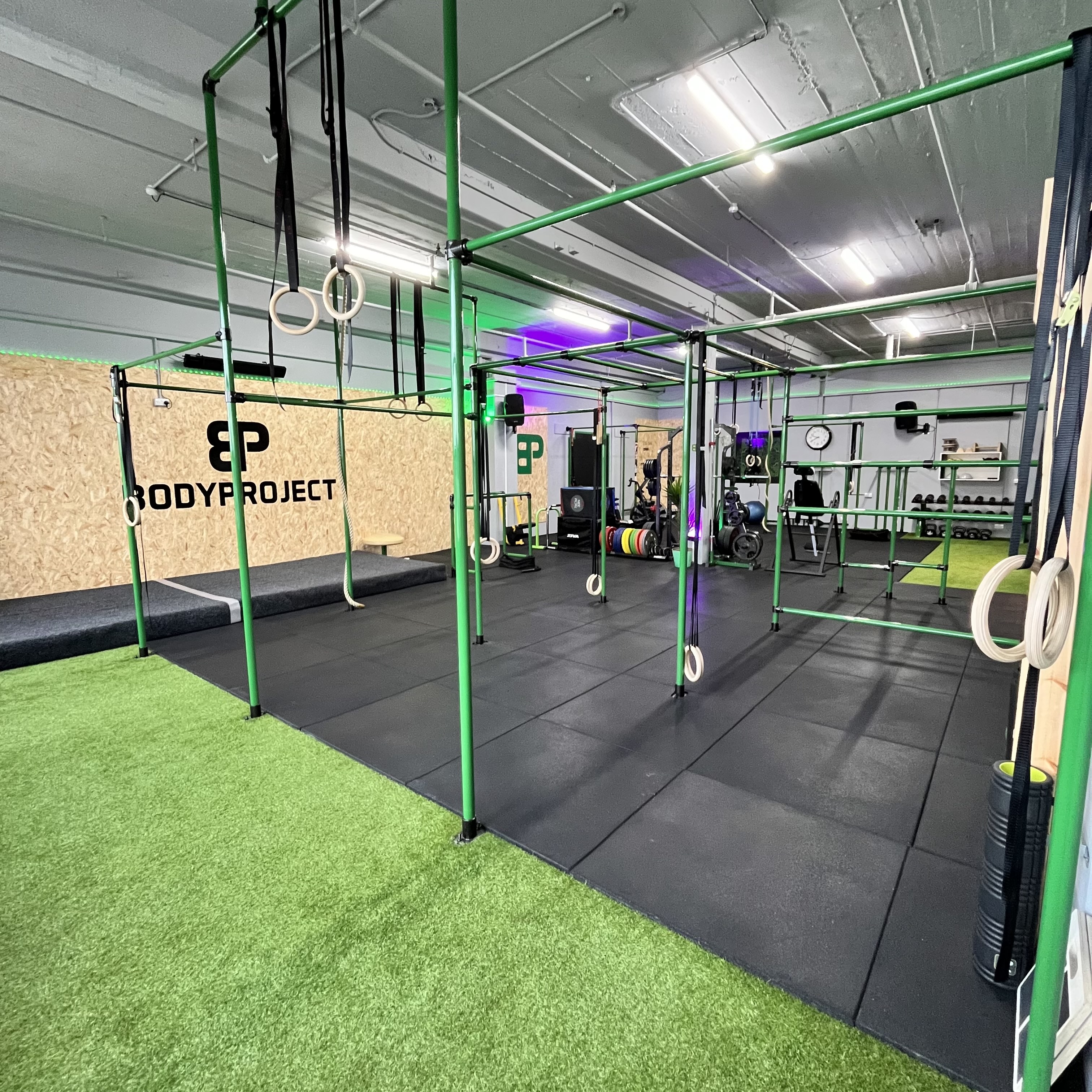 the BodyProject Calisthenics Gym equipment