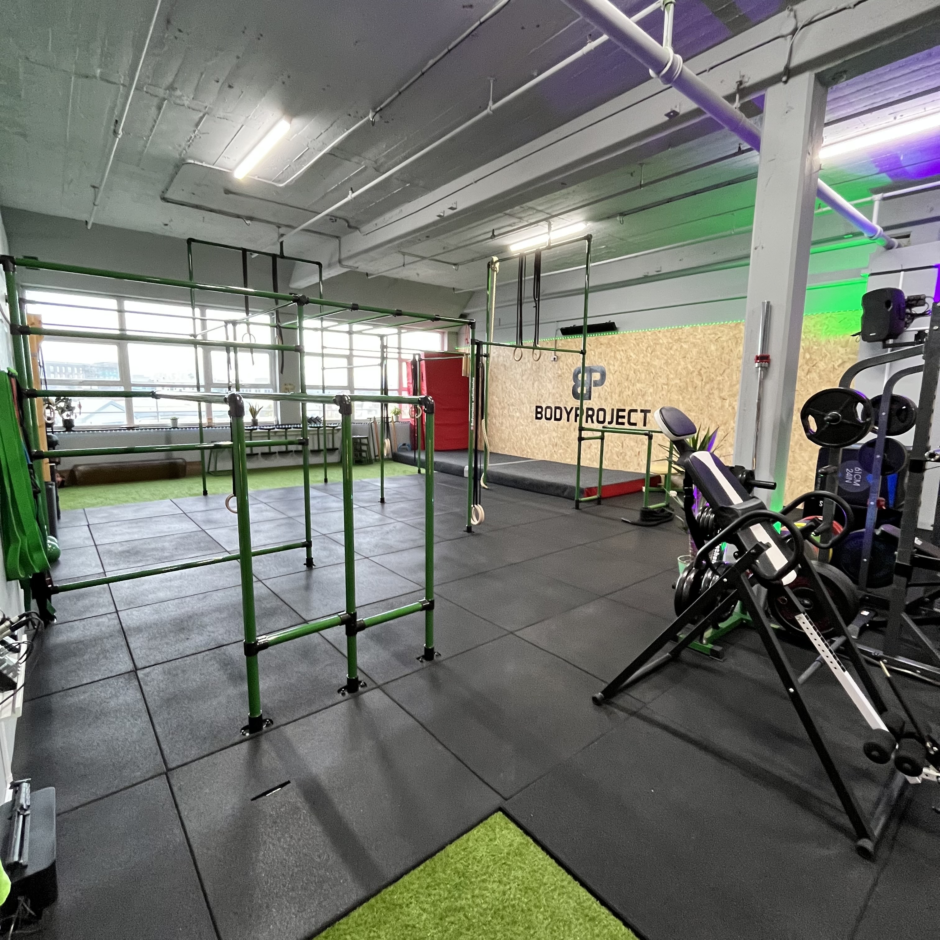 More Calisthenics Equipment in the BodyProject Gym