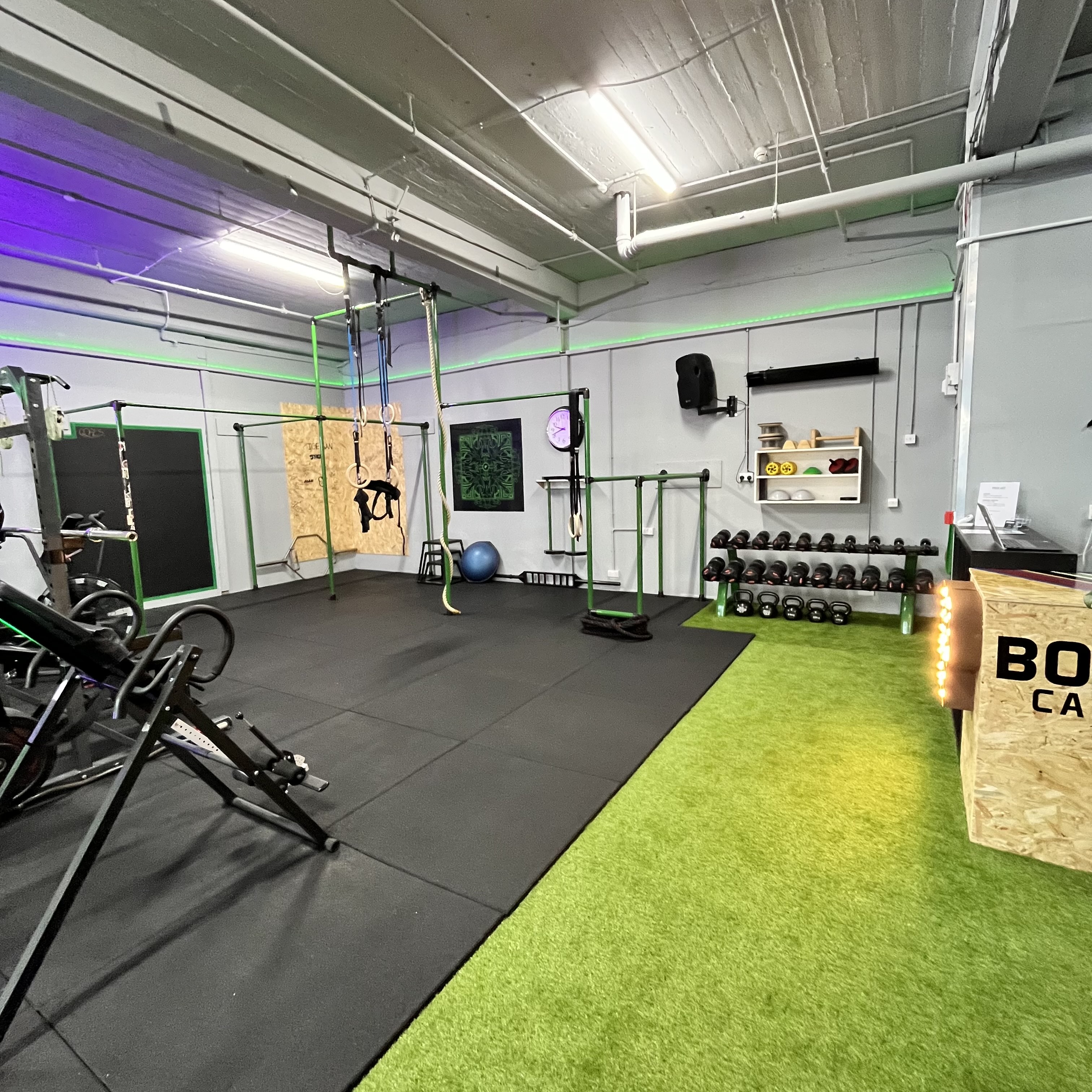 The Custom built gym equipment